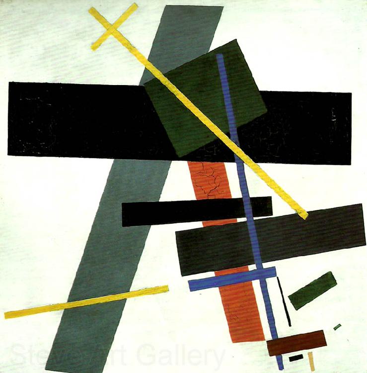 Kazimir Malevich suprematism Norge oil painting art